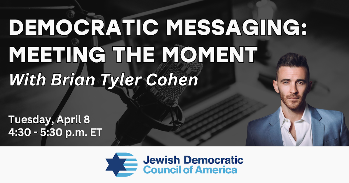 Democratic Messaging Meeting the Moment with Brian Tyler Cohen